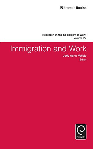 Immigration And Work (research In The Sociology Of Work) [Hardcover]