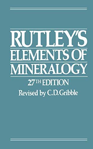 Rutleys Elements of Mineralogy [Paperback]