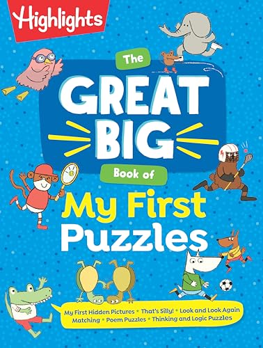 The Great Big Book of My First Puzzles [Paperback]
