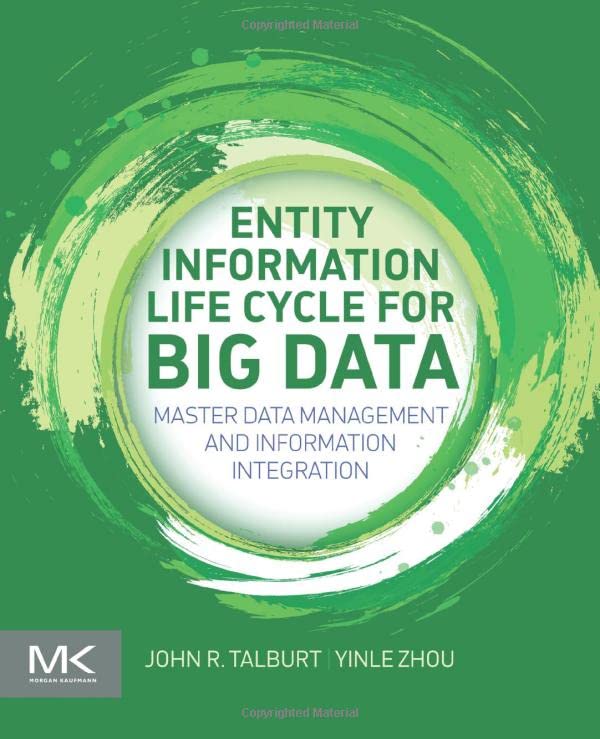 Entity Information Life Cycle for Big Data Master Data Management and Informati [Paperback]