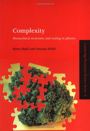 Complexity Hierarchical Structures and Scaling in Physics [Paperback]