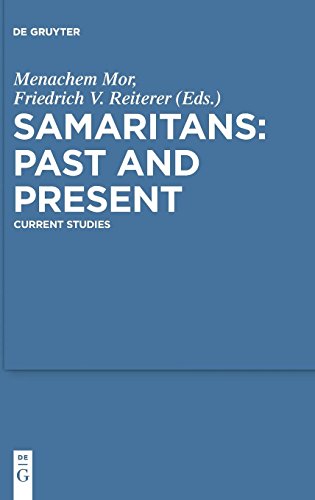 Samaritans  Past and Present [Hardcover]