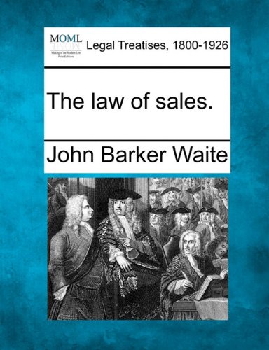 law of Sales [Paperback]