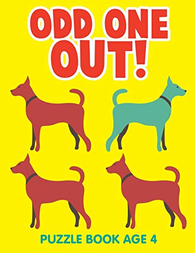 Odd One Out  Puzzle Book Age 4 [Paperback]