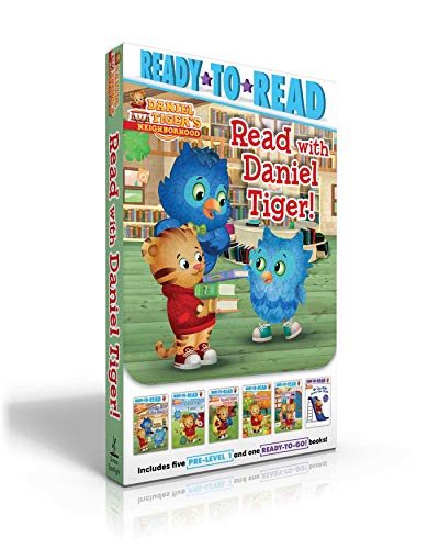Read with Daniel Tiger (Boxed Set) Books Are the Best Clean-Up Time Daniel  [Paperback]