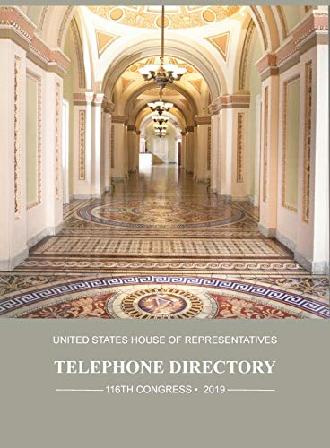 United States House of Representatives Telephone Directory, 2019 [Paperback]