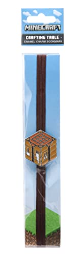 Minecraft Crafting Table Enamel Charm Bookmark [Bookmark]