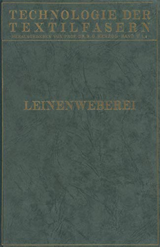 Leinenweberei Leichtes Leinengewebe und Gebildweberei / Die Taschen-Tuchweberei [Paperback]