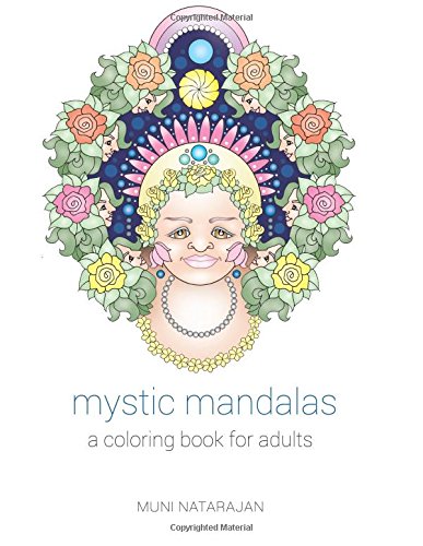 Mystic Mandalas A Coloring Book For Adults [Paperback]