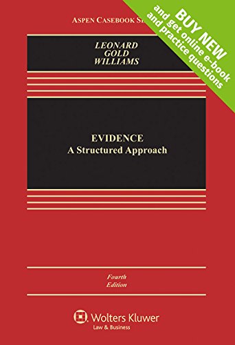 Evidence A Structured Approach [Hardcover]