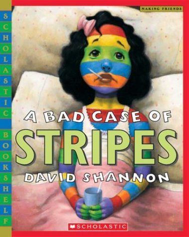A Bad Case of Stripes [Paperback]