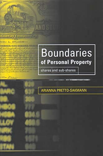 Boundaries of Personal Property Shares and Sub-Shares [Hardcover]