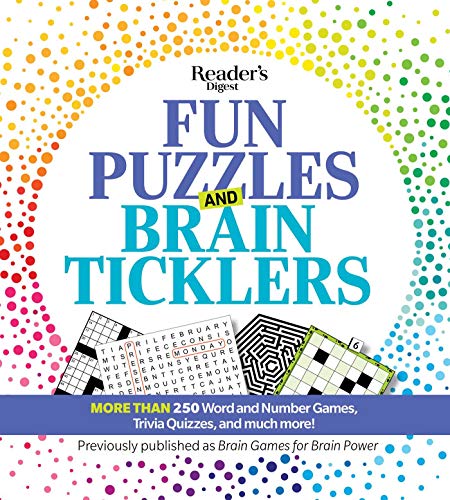 Reader&39s Digest  Fun Puzzles and Brain Ticklers More than 250 Word and Numb [Paperback]
