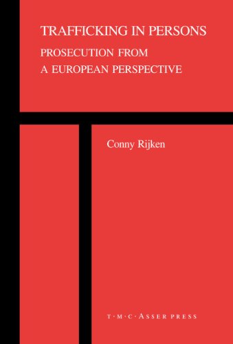 Trafficking in Persons Prosecution from a European Perspective [Hardcover]