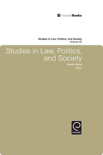Studies in Law, Politics, and Society [Hardcover]
