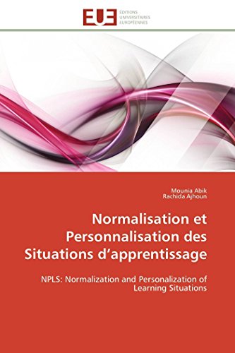 Normalisation Et Personnalisation Des  Situations D'apprentissage Npls Normali [Paperback]