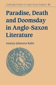 Paradise, Death and Doomsday in Anglo-Saxon Literature [Paperback]