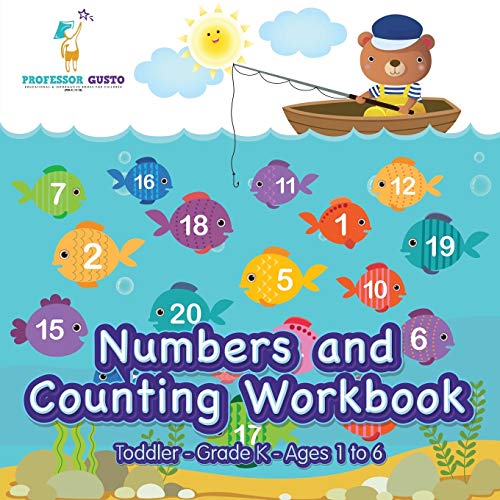 Numbers and Counting Workbook Toddler-Grade K - Ages 1 To 6 [Paperback]