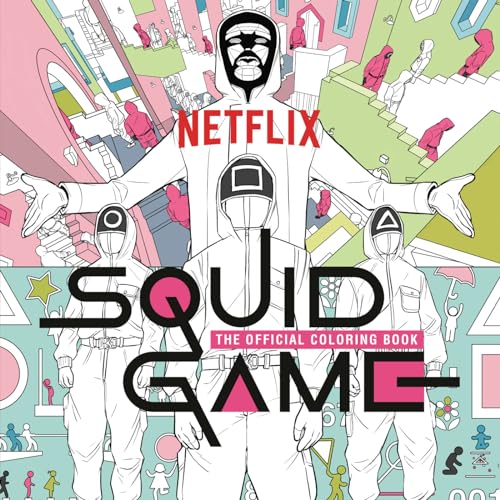 Squid Game The Official Coloring Book [Paperback]