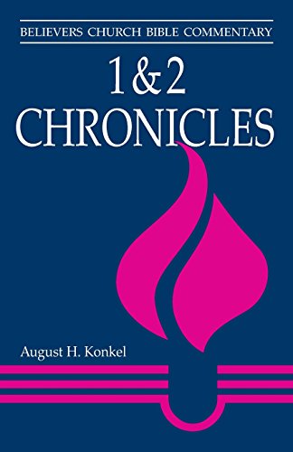 1 & 2 Chronicles (believers Church Bible Commentary) [Paperback]