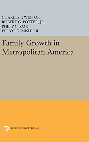 Family Growth in Metropolitan America [Hardcover]