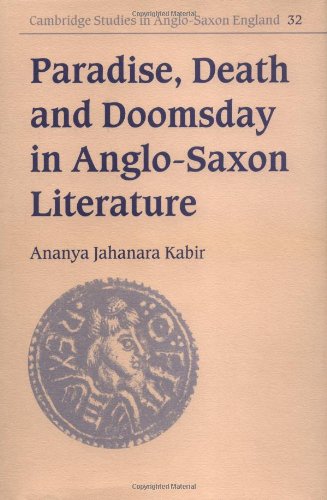 Paradise, Death and Doomsday in Anglo-Saxon Literature [Hardcover]