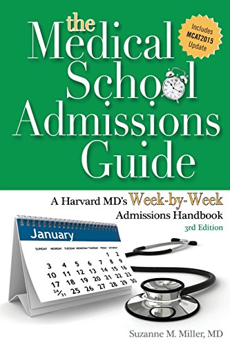 The Medical School Admissions Guide A Harvard Md's Week-By-Week Admissions Hand [Paperback]
