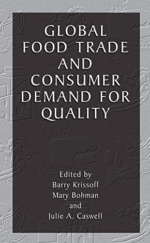 Global Food Trade and Consumer Demand for Quality [Hardcover]