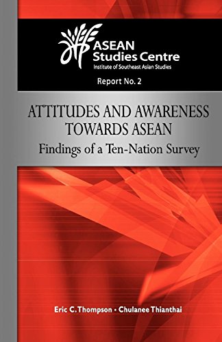 Attitudes and Awareness Towards ASEAN  Findings of a Ten-Nation Survey [Paperback]