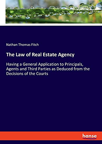 Law Of Real Estate Agency