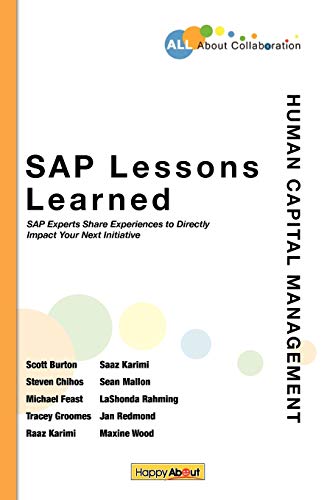 SAP Lessons Learned--Human Capital Management  SAP Experts Share Experiences to [Paperback]