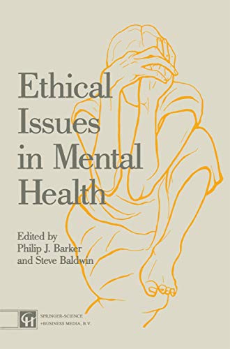 Ethical Issues in Mental Health [Paperback]