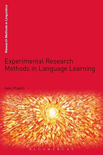 Experimental Research Methods in Language Learning [Hardcover]