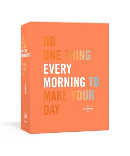 Do One Thing Every Morning to Make Your Day A Journal [Paperback]