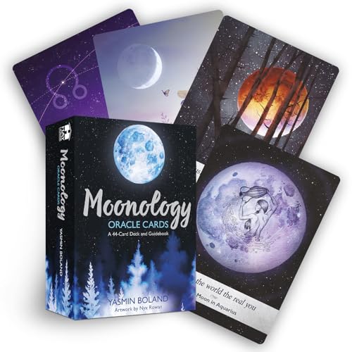 Moonology Oracle Cards A 44-Card Moon Astrology Oracle Deck and Guidebook [Cards]