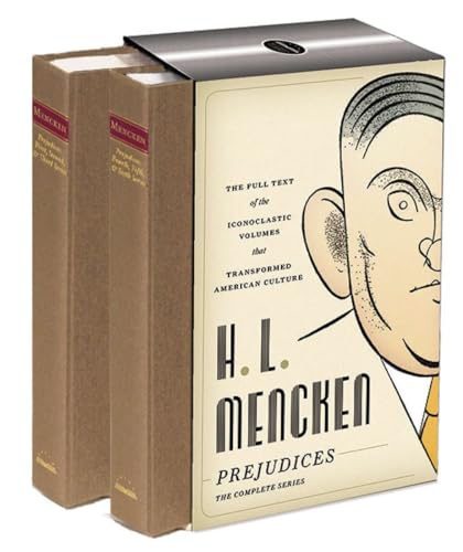 H. L. Mencken Prejudices The Complete Series A Library of America Boxed Set [Hardcover]