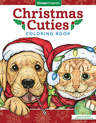 Christmas Cuties Coloring Book [Paperback]