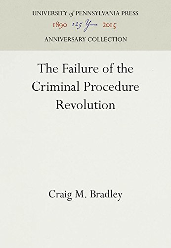 Failure of the Criminal Procedure Revolution [Hardcover]