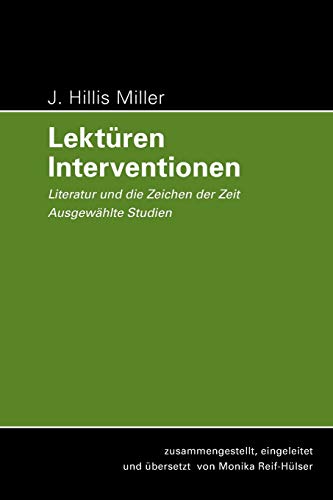 Lekturen - Interventionen (german Edition) [Paperback]