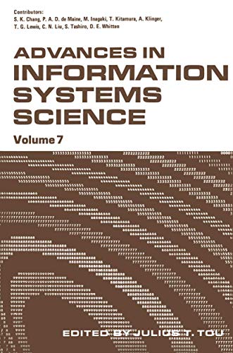 Advances in Information Systems Science Volume 7 [Paperback]