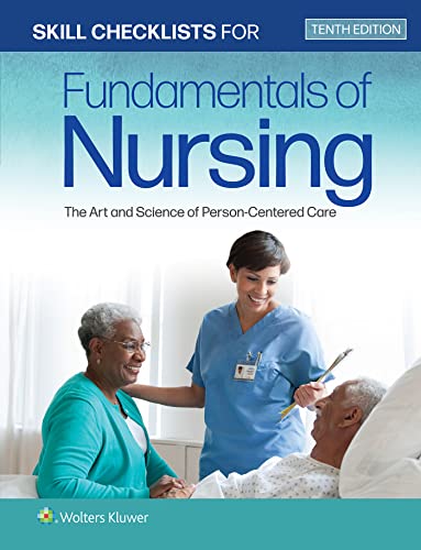 Skill Checklists for Fundamentals of Nursing The Art and Science of Person-Cent [Paperback]