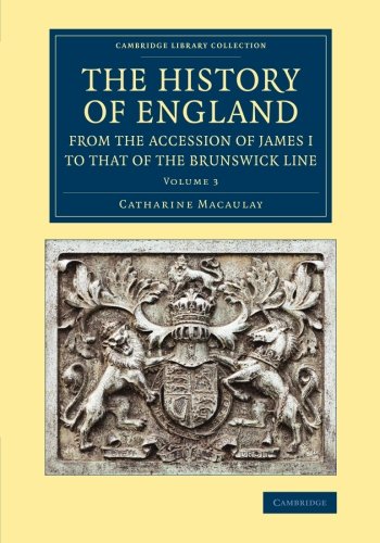 The History of England from the Accession of James I to that of the Brunswick Li [Paperback]