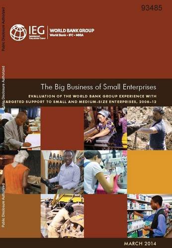 The Big Business of Small Enterprises Evaluation of the World Bank Group Experi [Paperback]