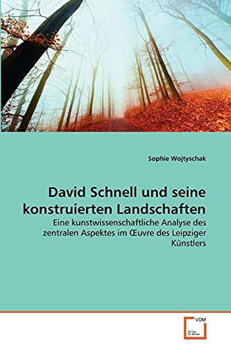 David Schnell und seine konstruierten Landschaften  Eine kunstwissenschaftliche [Paperback]