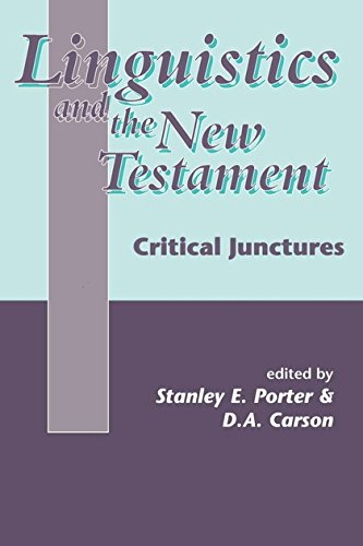 Linguistics and the New Testament Critical Junctures [Hardcover]