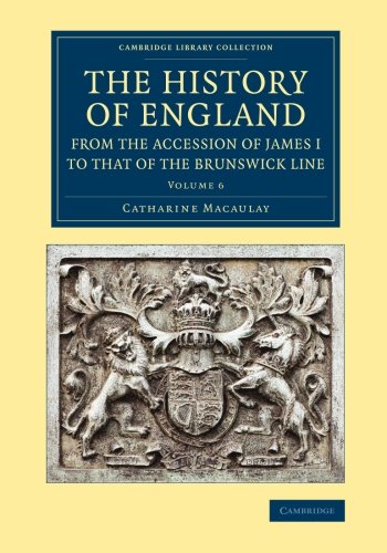 The History of England from the Accession of James I to that of the Brunswick Li [Paperback]