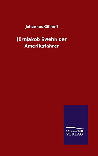 J|rnjakob Swehn Der Amerikafahrer (german Edition) [Hardcover]