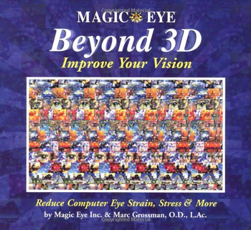 Magic Eye Beyond 3D Improve Your Vision [Hardcover]
