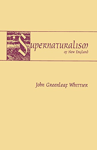 Supernaturalism of New England [Paperback]