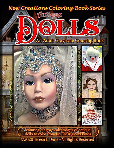 New Creations Coloring Book Series  Antique Dolls [Unknown]